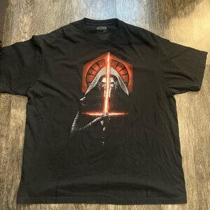 XL STAR WARS KYLO REN BLACK T-SHIRT